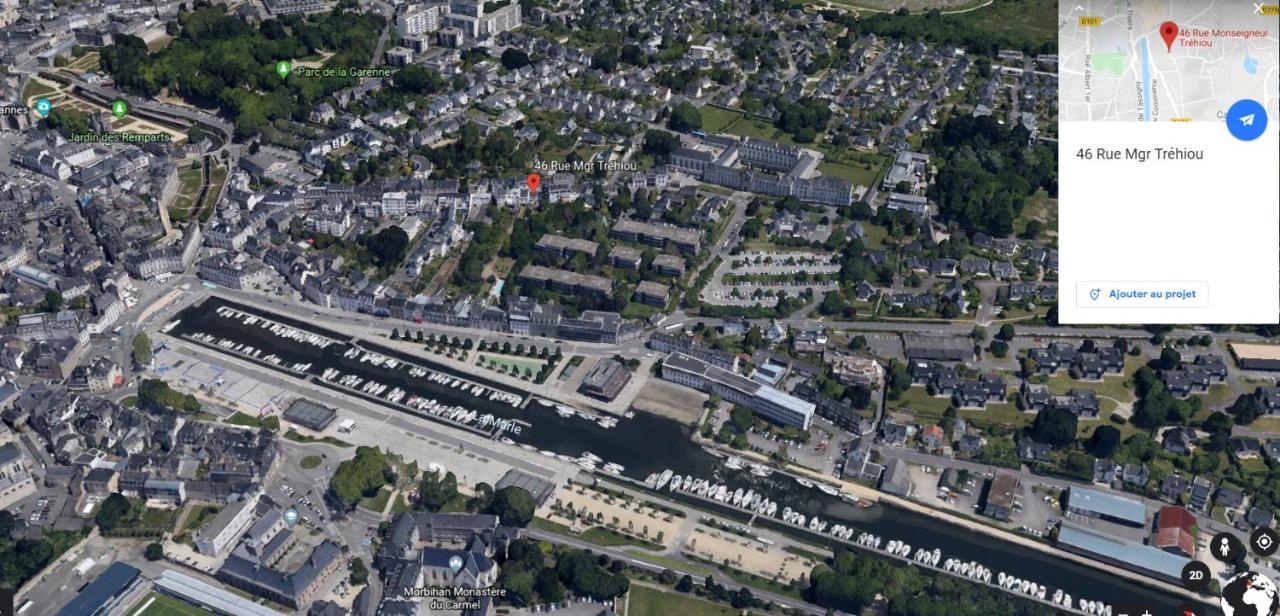 Du Mann Petite Maison Jardin A 100M Du Port De Vannes Avec Parking Zewnętrze zdjęcie